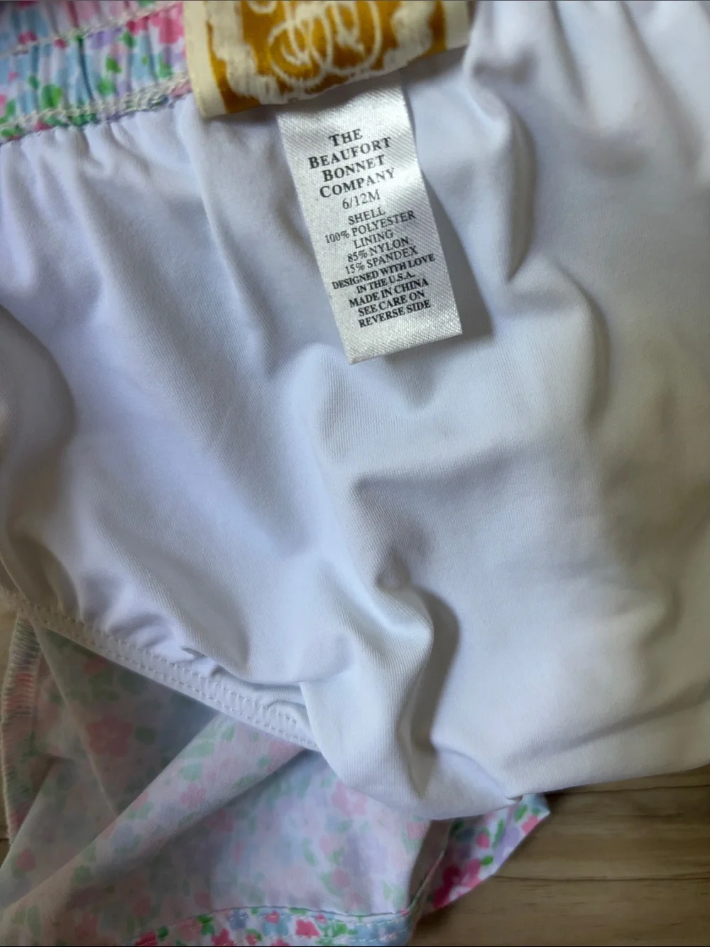 The Beaufort Bonnet Company Floral Swim Trunks